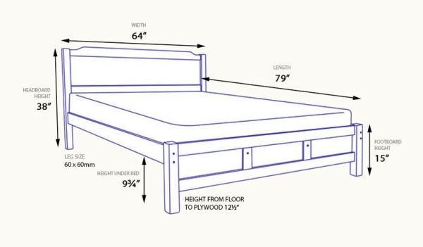 Wooden Bed WB1101Q